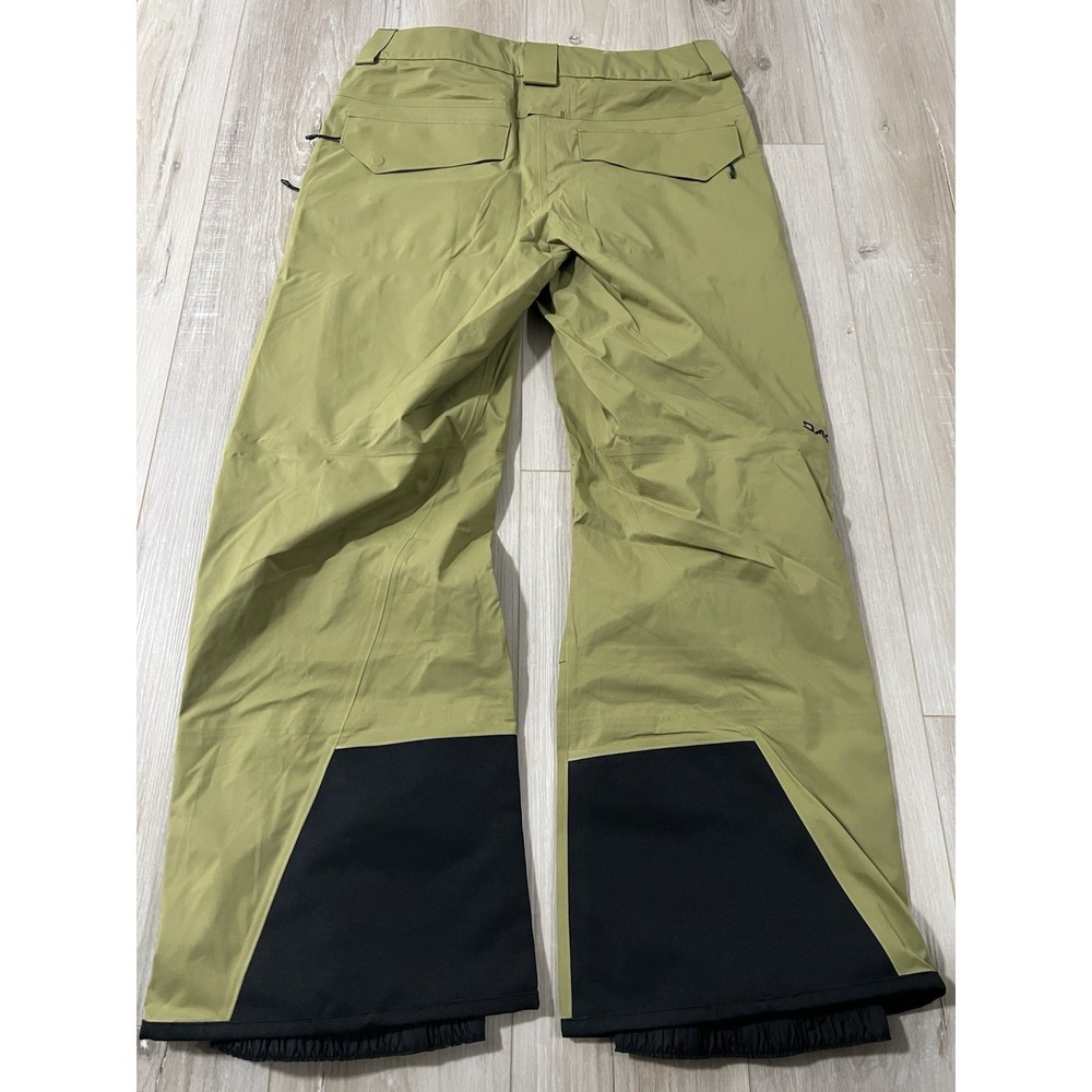 DAKINE Sender Stretch 3L Pant Men's Size M Green Recco 20k Stretch Drawstrings. - Picture 2 of 7
